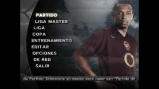 Pro Evolution Soccer 5 - Main Menu (Spiral 2005) Music