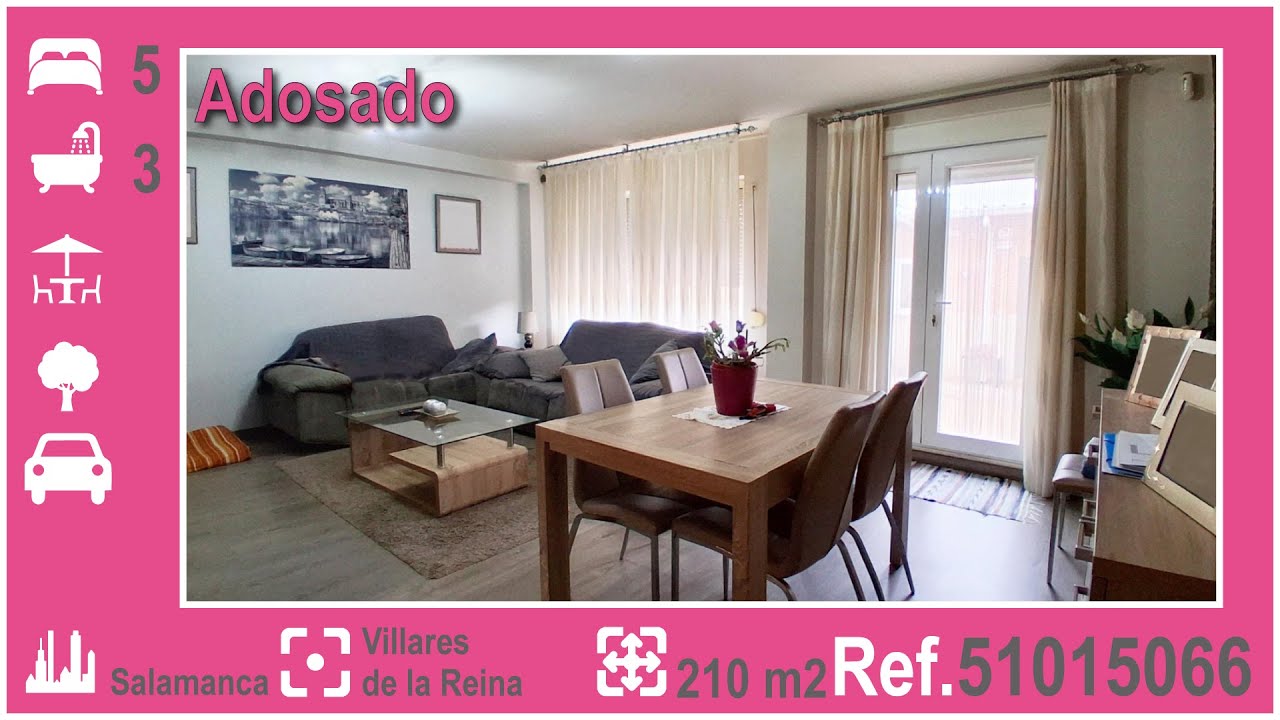 51015066 VENTA ADOSADO VILLARES DE LA REINA  Urbis te ofrece un chalet adosado en venta en Villares
