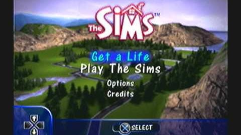 The Sims Test Video for PS2 - Abusing the Cheat codes to the Extreme