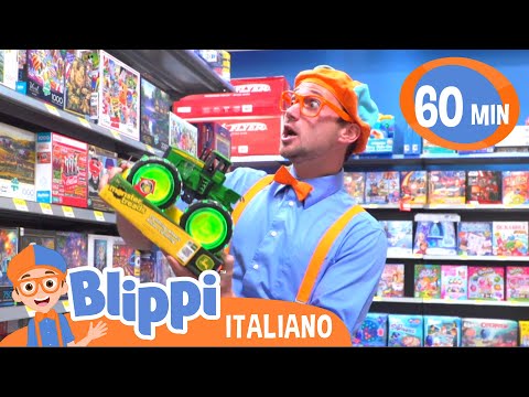 Impariamo i colori al negozio di giocattoli | Blippi in Italiano | Video educativi per bambini