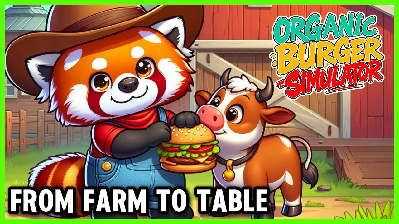Cozy Farm-to-Fork Simulator | Organic Burger Sim First Look