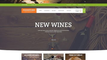 New! PrestaShop Responsive Food Theme