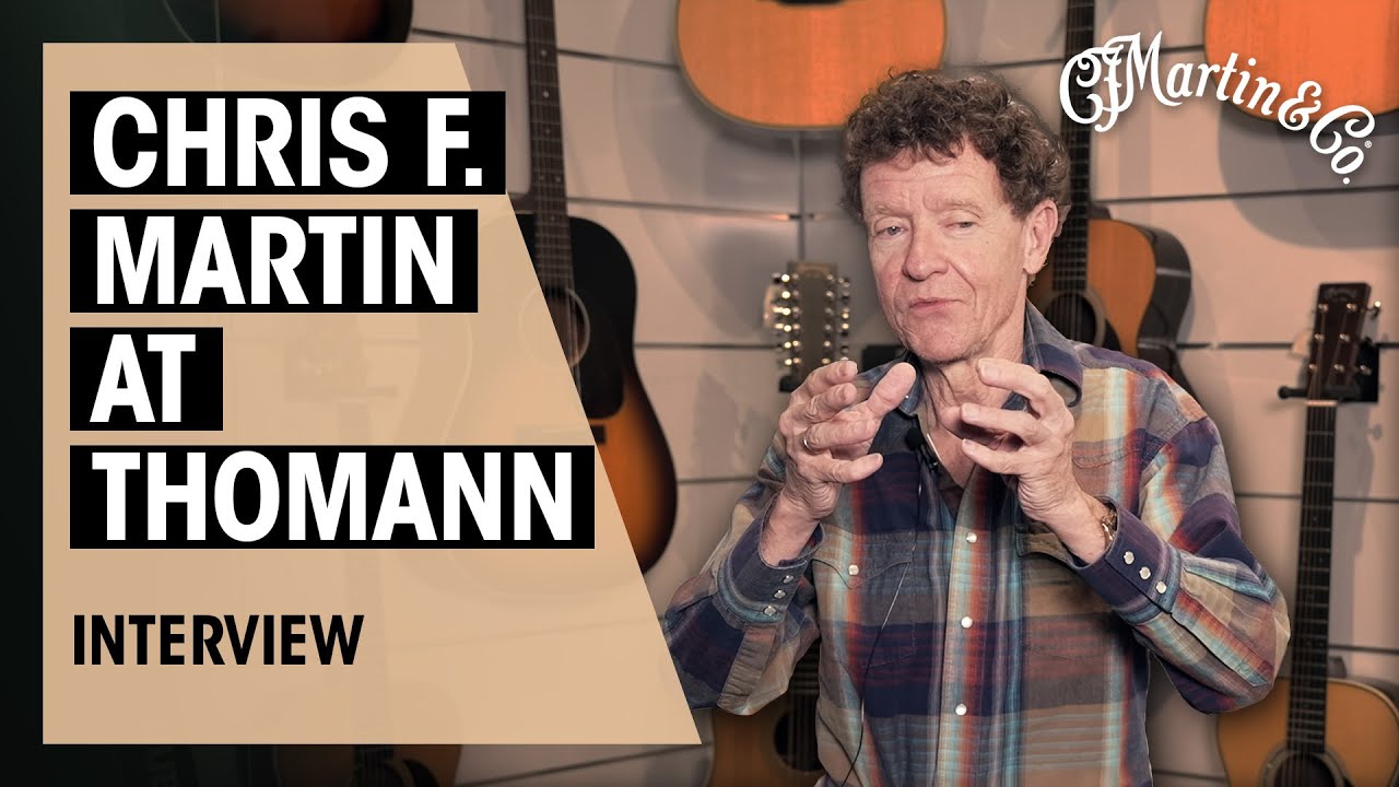 C. F. Martin IV in the Thomann Store | 