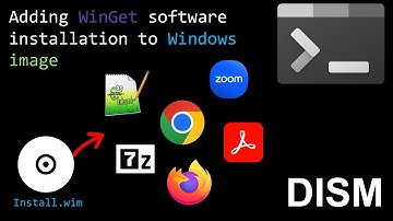 DISM: Adding WinGet software installation to Windows image