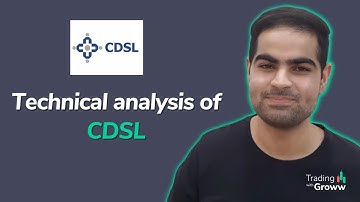 Technical analysis of CDSL | CDSL share chart analysis | Trading with Groww