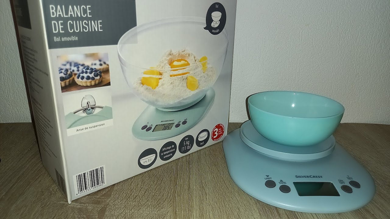 BALANCE DE CUISINE SILVERCREST LIDL