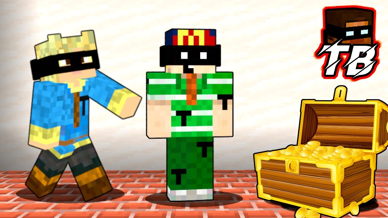 TrierBanden #1: RØVER NATIONAL BANKEN! - Minecraft Film