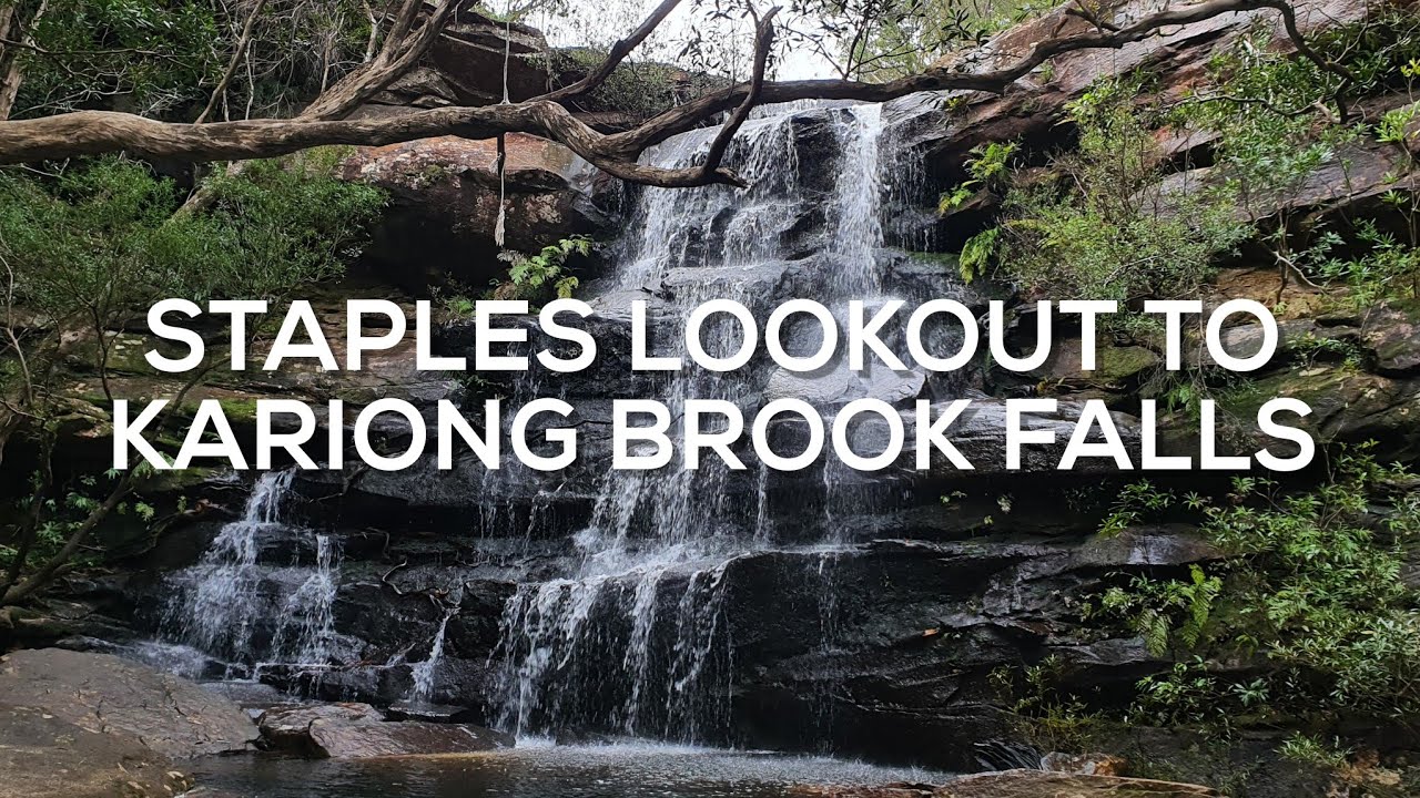 Staples Lookout to Kariong Brook Falls walk