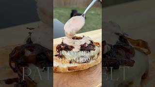 Patty Melt on the Blackstone! #foryou #blackstone #pattymelt #cooking #viral