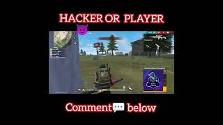 HACKER 😈 or PLAYER   /#stv #stvcrazyop #stvfreefire #hacker screenshot 5