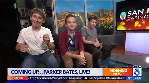 Colby, Parker and Sammy on KTLA