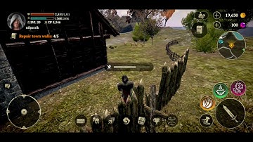 Evil Lands Android Gameplay Walkthrough Part 14. Woods, Walls and Skeletons!