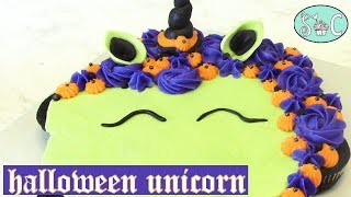 Halloween Witch UNICORN Pull-Apart CUPCAKE CAKE!