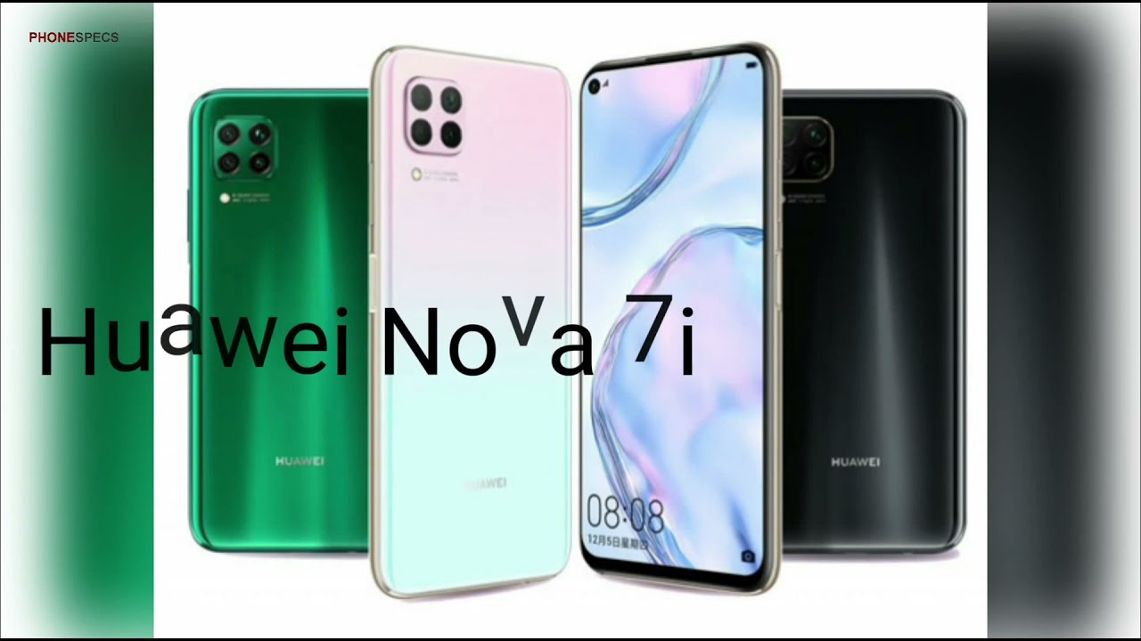 Huawei nova 7i - Full Specs & Price - youtube