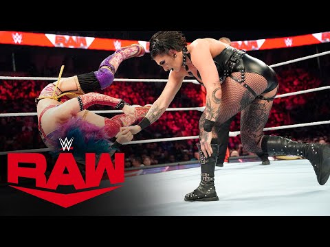 Asuka vs. Rhea Ripley — WarGames Advantage Match: Raw, Nov. 21, 2022