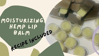 How I make Moisturizing Hemp Lip Balm ( With Recipe) My favourite Lip Balm !!!!