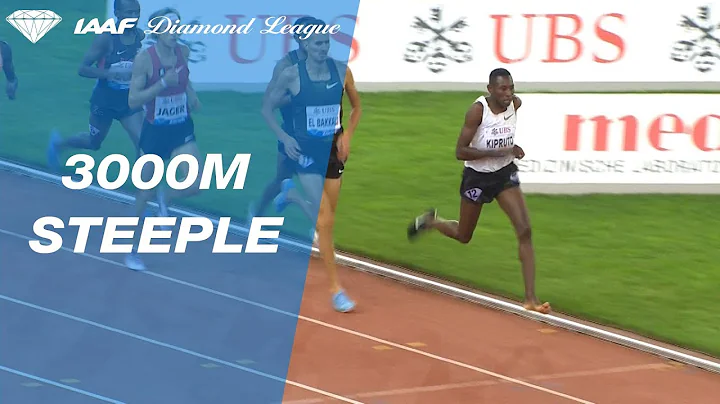 Conseslus Kipruto wins the 3000m steeplechase in o...