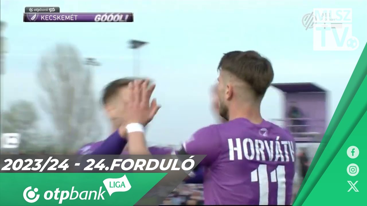 Horváth Krisztofer második gólja a Kecskeméti TE - Kisvárda Master Good mérkőzésen
