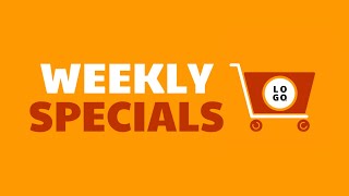 Grocery Ad Video Template (Editable)