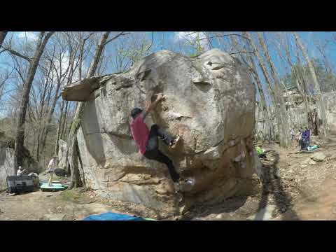 Beta Video for climb Fat Cat v5, Stone Fort