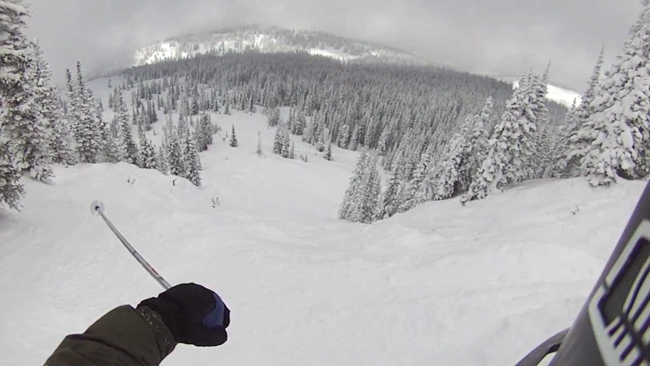 Steamboat Chute 1 Double Black Diamond Youtube pertaining to How To Ski A Black Diamond