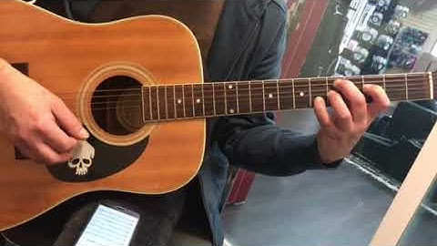 Thumbnail of Acoustic guitar cheek to cheek