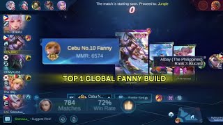 This is how I reached the Immortal rank using FANNY'S ROTATION ITEMIZATION FOR SOLO PLAYERS #mlbb