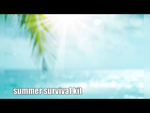 summer survival kit
