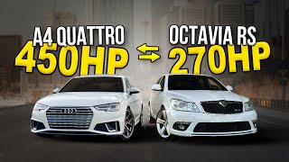 видео: Есть ли жизнь после Octavia RS? Audi A4 B9 Quattro картинка: Есть ли жизнь после Octavia RS? Audi A4 B9 Quattro
