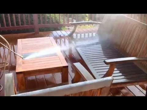 Teak Patio Furniture Cleaning And Restoration In 2 Minutes You - What Is The Best Way To Clean Teak Outdoor Furniture