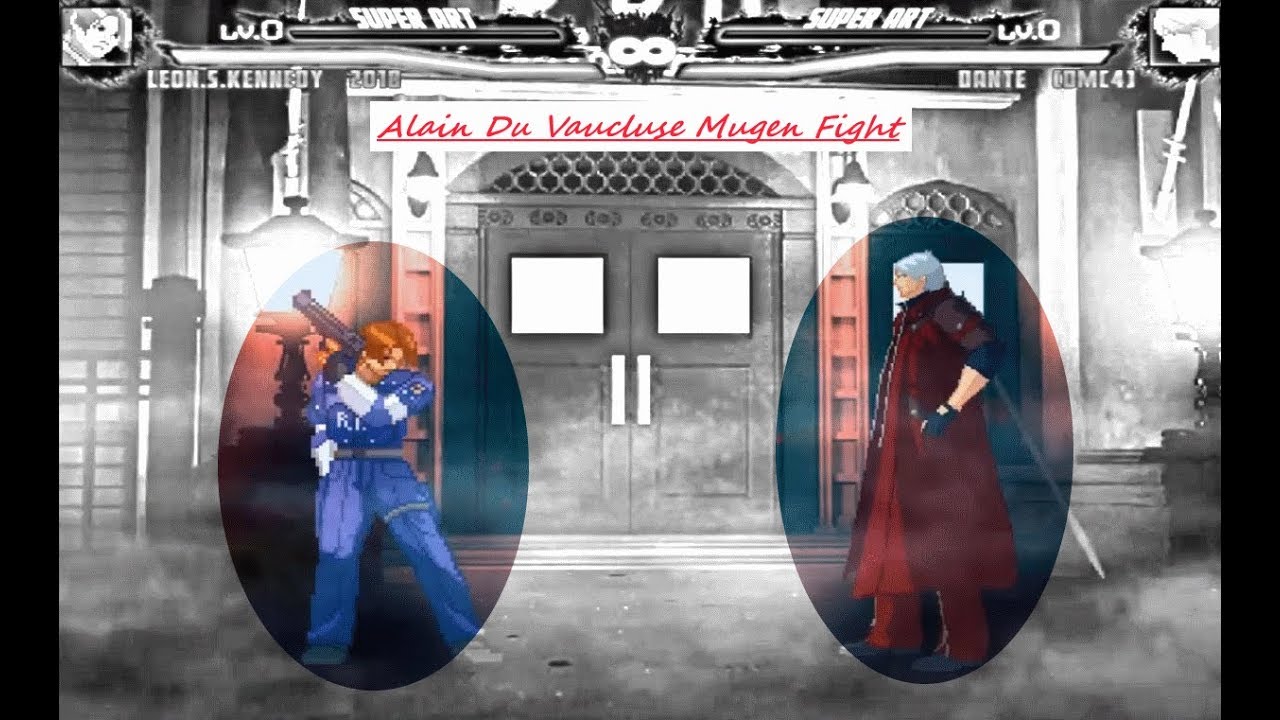 Mugen : Leon S.Kennedy 2018 Vs Dante (DMC4) (Request)