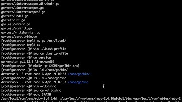 1. Installing go on Centos7