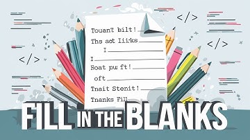 How to make a MadLibs game in scratch