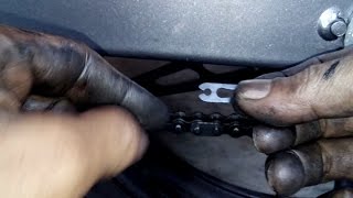 How To Install Clip Style Chain Connecting Link