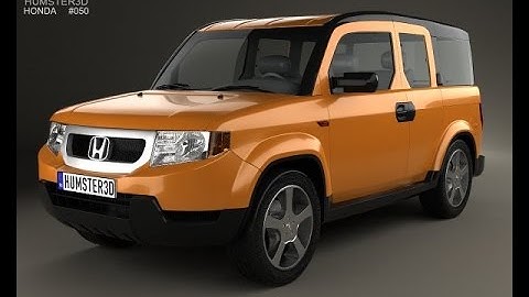 3D Model Honda Element EX 2008 at 3DExport.com