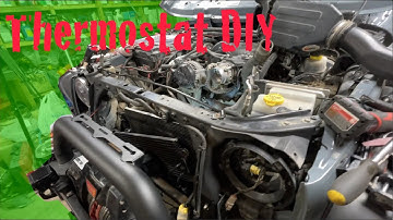 DIY How to Replace Thermostat in a Jeep Wrangler JKU 3.6 Engine