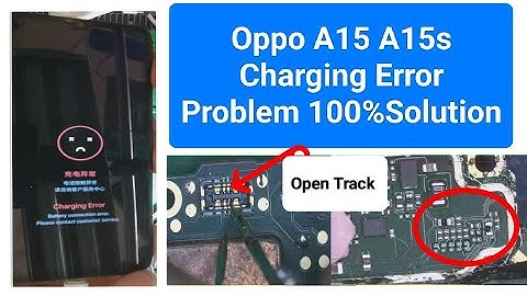Oppo A15 Charging Error Problem / Oppo A15 battery Error Solution