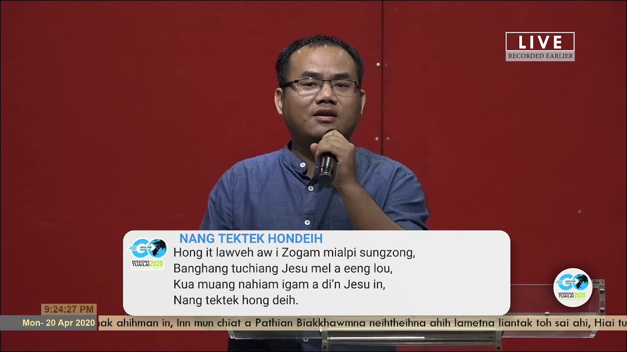 Pastor H. Biakson - Nang tektek hong deih