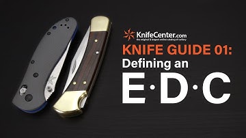 The Knife Guide 01: Defining an EDC