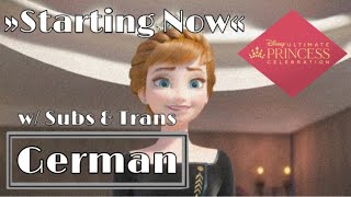 Starting Now | German