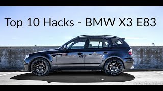 Top 10 Hacks for the BMW X3 E83 screenshot 4