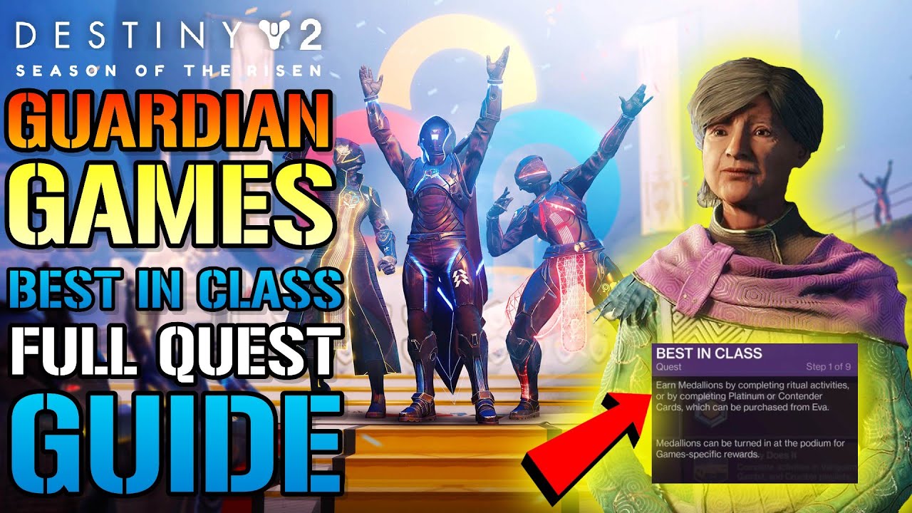 Destiny 2 Best In Class FULL Quest Guide! How To Get The Title SMG
