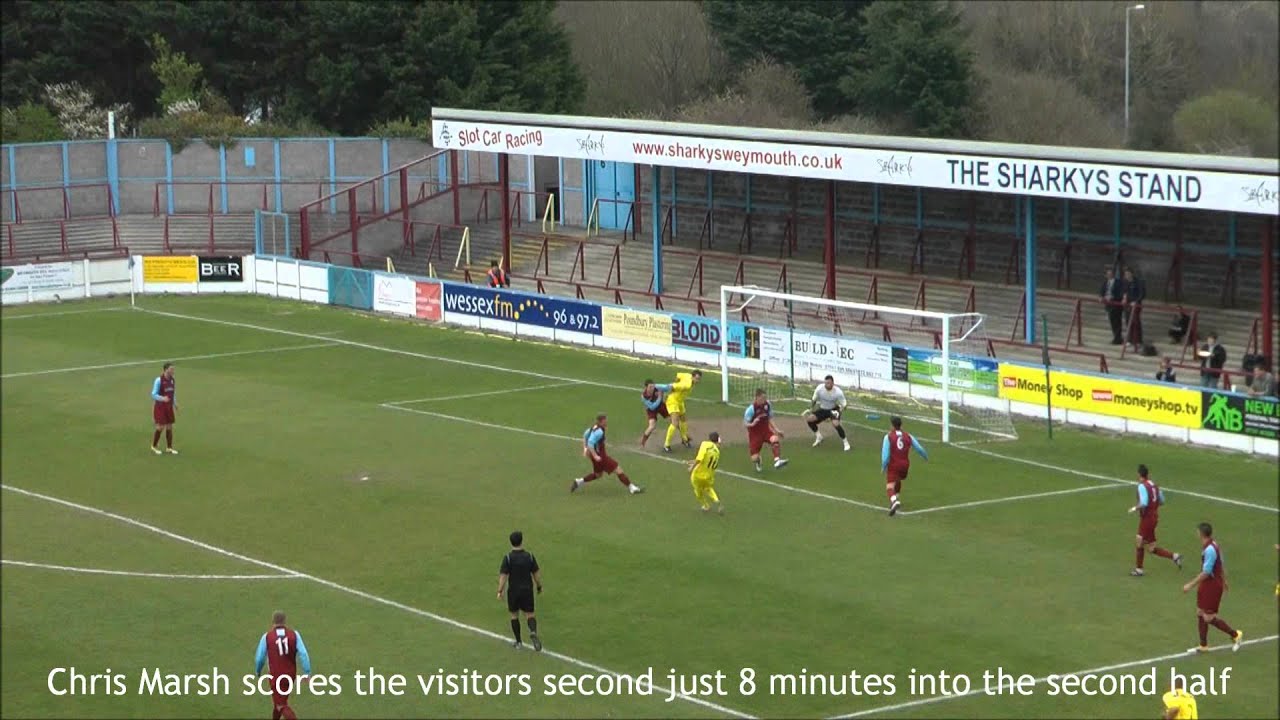 Weymouth 0 v 2 Arlesey Town Evo-Stik League Southern Premier Division 31st March 2012