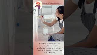 ¡Pinté una Pared con Esponjas y el Efecto es Alucinante!