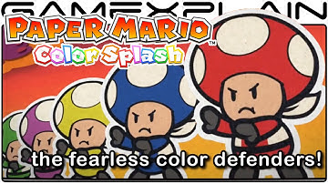 Paper Mario: Color Splash Trailer - Rescue V Squad Episode 1 (Wii U - UK)