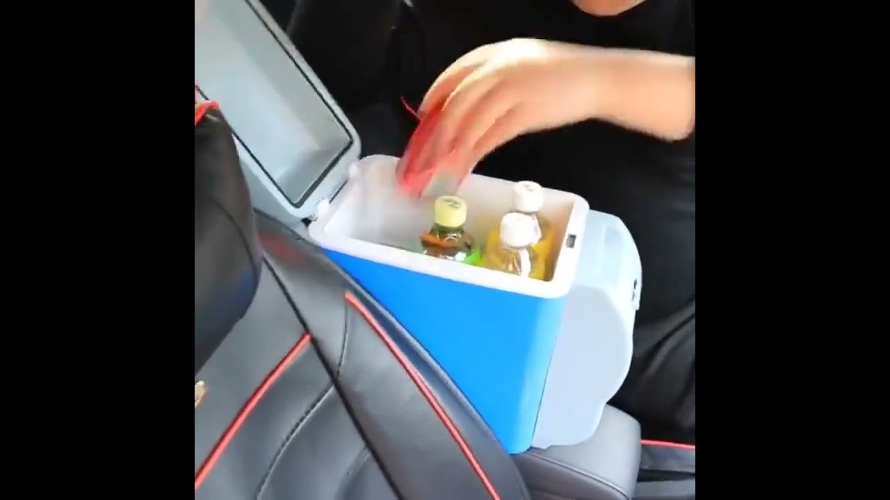 CALOR CALOR Mini Geladeira 12V Com Cooler Portátil Carro Resfria 7,5L 