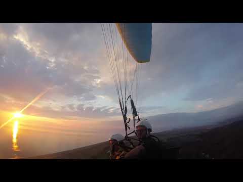 ახდენილი საოცრება/პარაპლანით ფრენა გონიოში/ მზის ჩასვლა / ანი