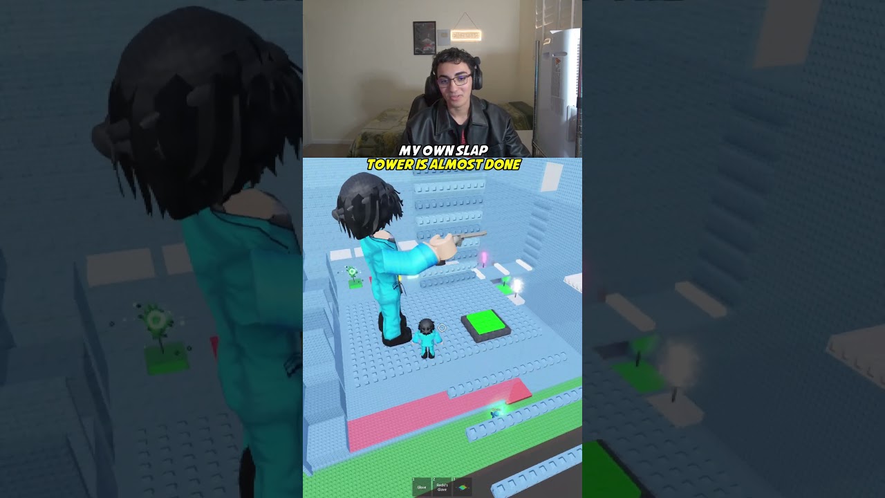 Моя собственная башня из пощечин почти готова!