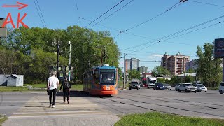 Walk in Khabarovsk, Russia, May Days, Dandelion Time, Lieutenanta Orlova, Sheronova Street, 4K