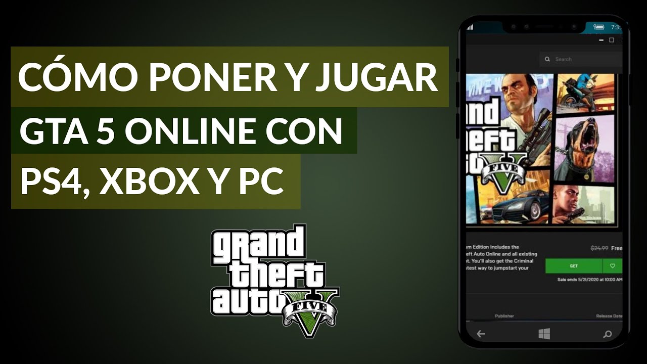 Cómo Poner y al GTA 5 Online con PS4, Xbox y PC - Grand Auto 5 - YouTube